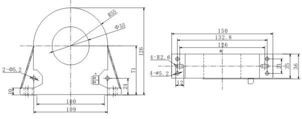  TR21127B Zero-phase Current Transformer